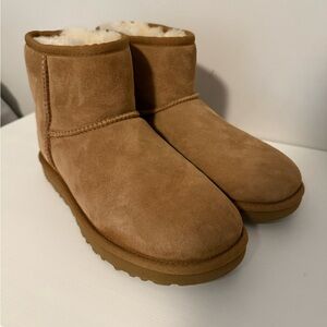 UGG Brown Shearling Lined Boots